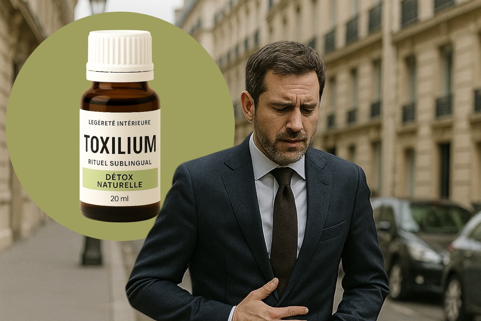 Flacon TOXILIUM — Détox naturelle